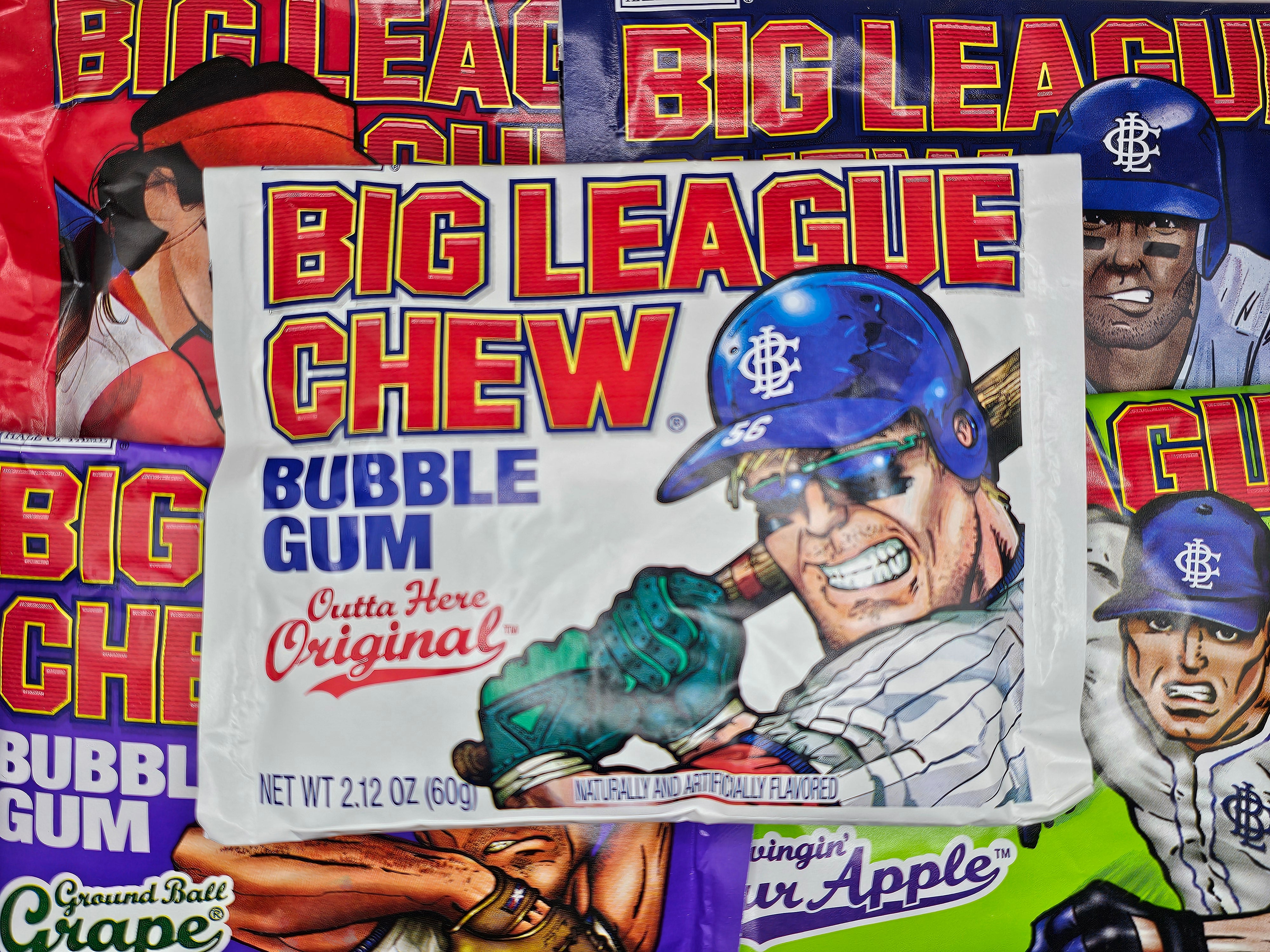 Assorted big league chew