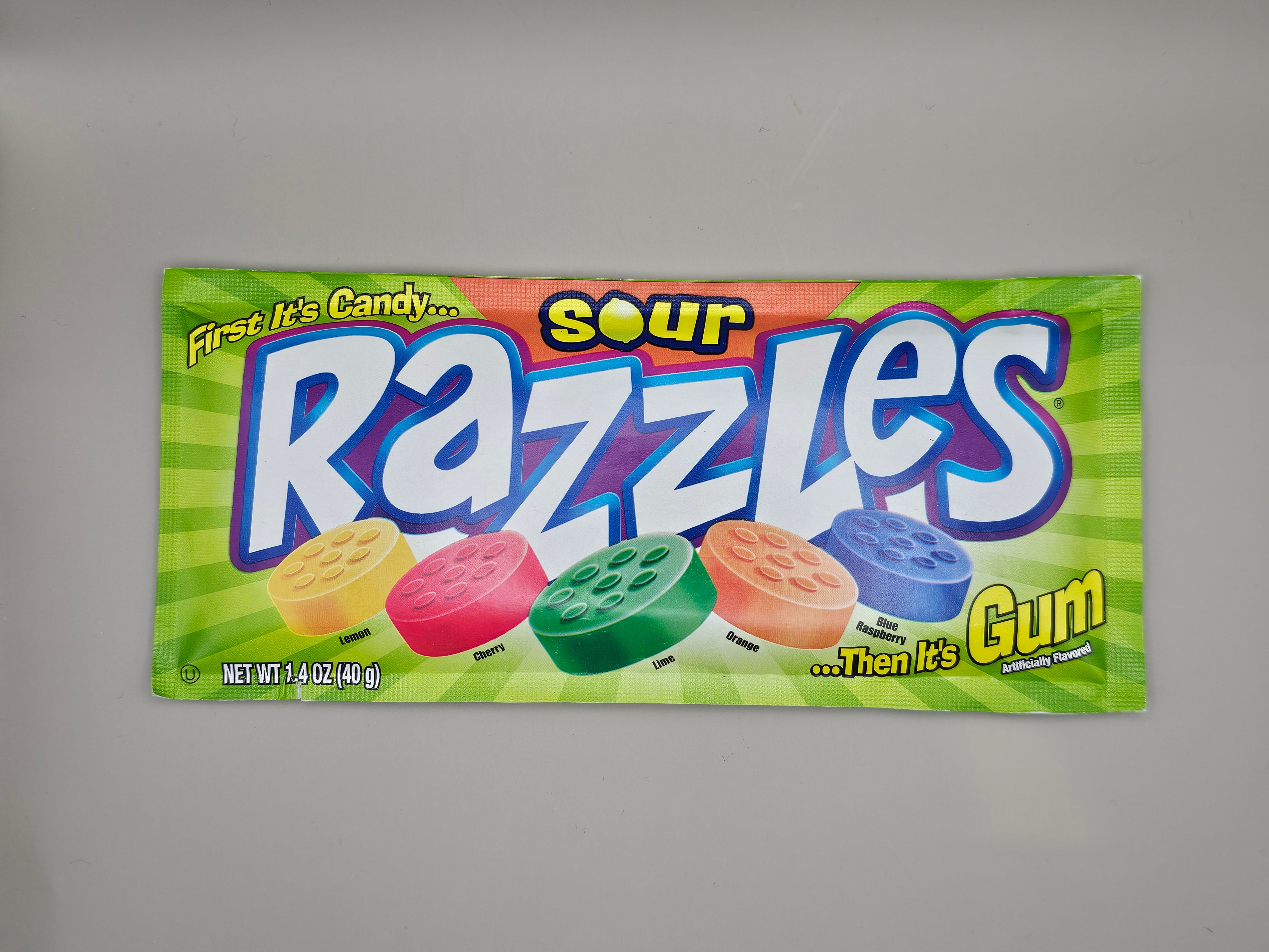 Sour razzles.