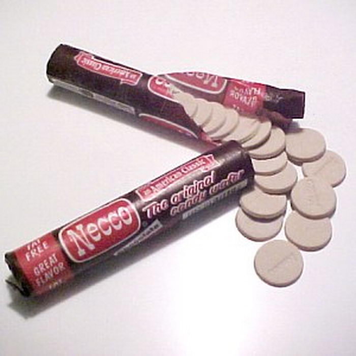 Chocolate Necco Wafers