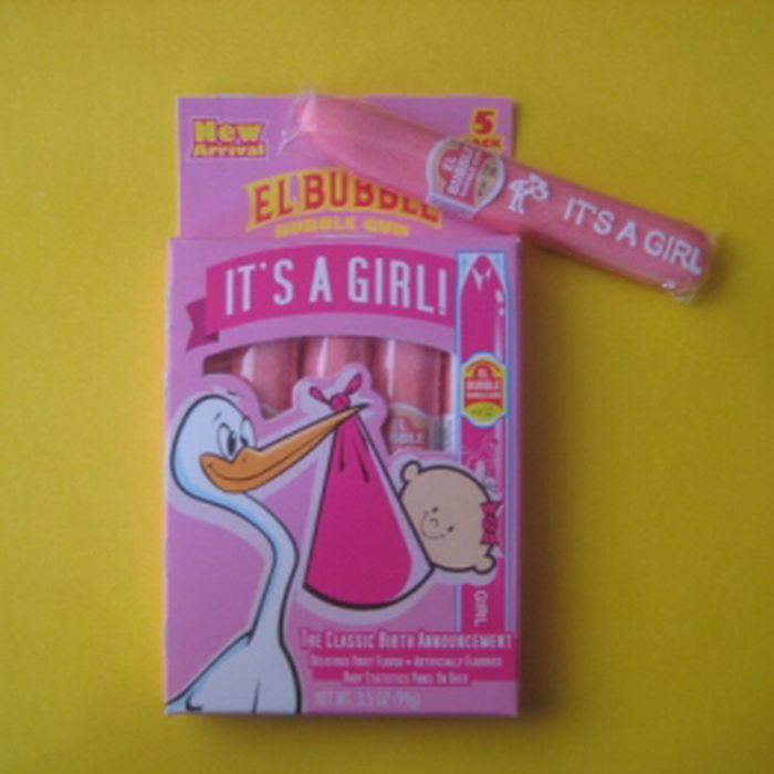 It's A Girl Bubble Gum