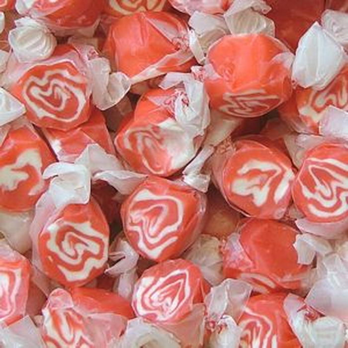 Red Licorice Swirl Taffy