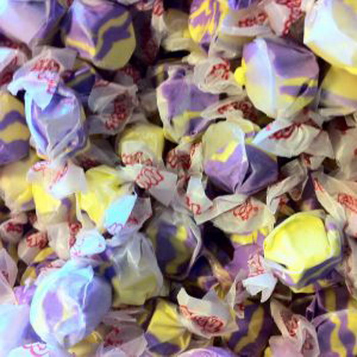 Raspberry-Lemonade Taffy