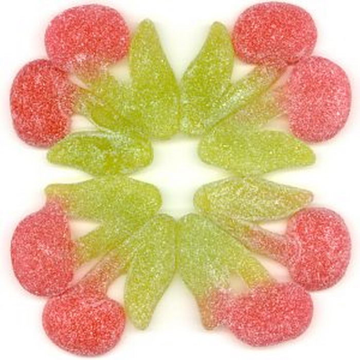 Gummi Sour Twin Cherries